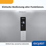 thumbnail of Exquisit Gefrierschrank GS380-NF-H-050E inoxlook | 380 l Nutzinhalt | Edelstahloptik
