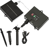 thumbnail of LED Solar Lichterkette bernstein 11m 8 Modi USB Garten Outdoor Außen