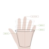 thumbnail of greenbox - Smoothie Becher aus PLA 200 ml / 8 oz, Ø 96 mm, 50 St.