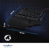 thumbnail of Nedis gkbds110bk clavier usb noir