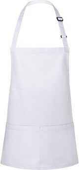 thumbnail of Short Bib Apron Basic with Buckle and Pocket: One Size / Sand