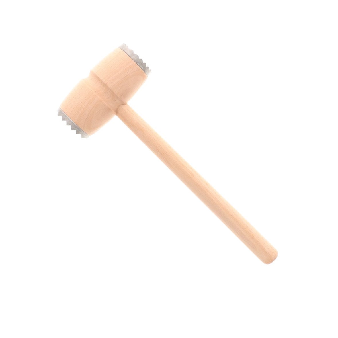 Fleischhammer Fleischklopfer Schnitzelklopfer Plattiereisen Metall besetzt