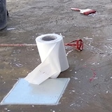 thumbnail of Rouleau de Géotex Blanc 20 cm x 5 m - Géotextile tissé de renfort pour travaux d'étanchéité