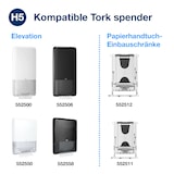 thumbnail of Tork PeakServe  Endlos -Papierhandtücher Weiß H5, Advanced-Qualität, komprimiert, 12 × 270 Tücher, 100589