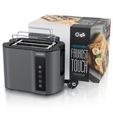 thumbnail of Arendo Toaster Kurzschlitz, Brötchenaufsatz, Wärmeisoliertes Gehäuse, Display, Touch