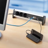 thumbnail of BACHMANN DESK 3x Schutzkontakt, 2x CAT6, 1x USB 3.0