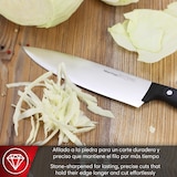 thumbnail of Magefesa Roda - Cuchillo Chef de 20cm, Acero Inoxidable, Resistente, Afilado a la Piedra, Máxima Precisión, Modernos Mangos de Color Negro