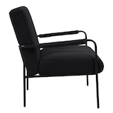 thumbnail of KYLE Loungesessel Polstersessel Akzentstuhl Wohnzimmer mit Armlehne Schwarz