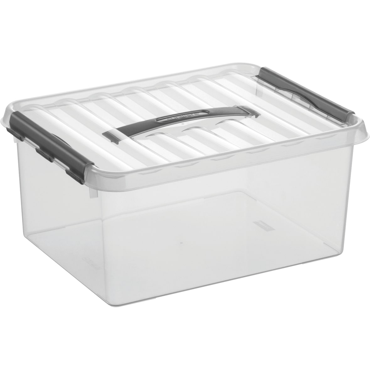helit Aufbewahrungsbox 15L - transparent