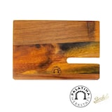 thumbnail of Berkel Red Line 250 Rot, Allesschneider + handgefertigtes Fassholzbrett aus alten Weinfässern