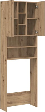 thumbnail of vidaXL Waschmaschinenschrank Artisan-Eiche 64x25,5x190 cm