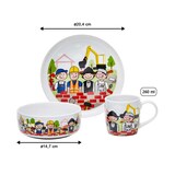 thumbnail of Van Well Kindergeschirr Set 3-teilig Baustelle