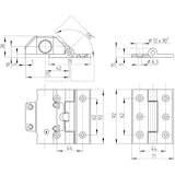 thumbnail of Schmersal Scharnierschalter TESZ1102/S 101029153