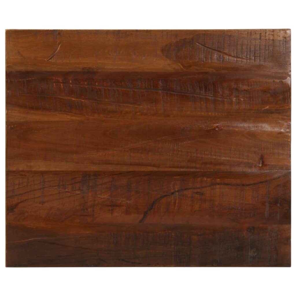 vidaXL Tafelblad rechthoekig 60x50x2,5 cm massief gerecycled hout