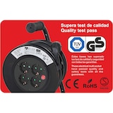 thumbnail of Enrollacables de 25 metros con 4 tomas. Potencia Máxima 3000W, 16A, 250V, Protección Sobrecalentamiento, Protección Infantil