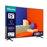 thumbnail of Hisense 75A6K, 75 Zoll, 4K Smart TV, Dolby Audio, HDR 10, Triple Tuner