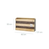 thumbnail of HORTALIA Jardín vertical M en madera tratada para exterior