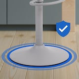 thumbnail of Conjunto de 4 bancos de bar Aveiro cinza