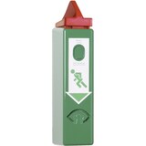 thumbnail of Einhand-Türwächter, mit Voralarm, für Stangengriffe, Profilhalbzyl., grün