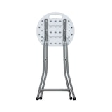 thumbnail of MegaPack 10 Bancos Dobráveis ​​em Resina e Aço 31x45cm Branco 7house