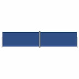 thumbnail of Toldo lateral retráctil azul 220x1000 cm