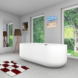 thumbnail of freistehende Badewanne Wanne F26 170x80cm Whirlpool Luft & Wasser