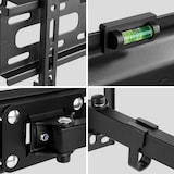 thumbnail of tectake Supporto da installazione a parete per monitor 26-55″ inclinabile girevole - nero - 402609