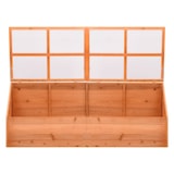 thumbnail of vidaXL Tuinkas 180x57x62 cm hout