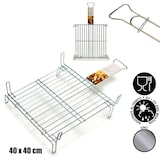 thumbnail of San Ignacio LA DEHESA - Grelha Dupla Zincada 40 x 40cm