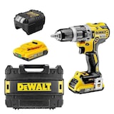 thumbnail of DeWALT DCD796D2-QW Bohrmaschine Ohne Schlüssel 1,6 kg Schwarz, Gelb