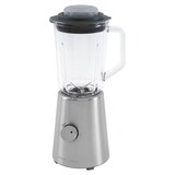 thumbnail of Proficook UM 1213 Amerikanischer Standmixer, 1-Liter-Glasbehälter, 2 Geschwindigkeiten + Impuls, Eispickel-Funktion, Edelstahlklingen. 500W Silber