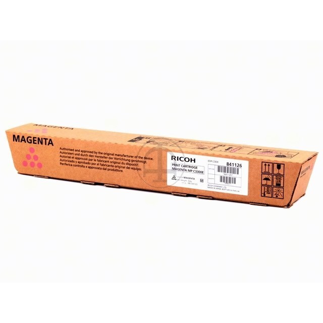 Ricoh Aficio MP-C2800/MP-C3300/MP-C3001/MP-C3501 Magenta Cartucho de Toner Original - 841126/842045/841426