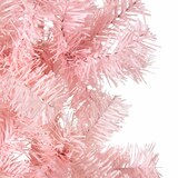 thumbnail of vidaXL Kunstkerstboom half met standaard smal 210 cm roze