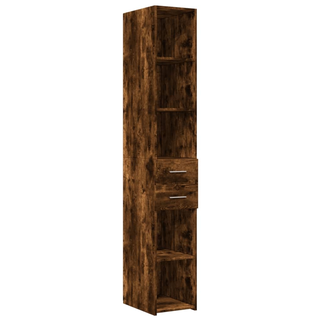 Helloshop26 - Buffet Sideboard Kommode Schrank Aufbewahrungsmöbel Organizer Küche Wohnzimmer Lounge hoch 30 x 42,5 x 185 cm 02_0033167