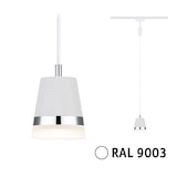 thumbnail of Paulmann URail Pendel Cone GU10  max. 10W  dimmbar 230V Signalweiß 95629
