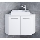 thumbnail of VCM Badmöbel Waschtisch Vilosa Weiß H. 42 x B. 50 x T. 50 cm