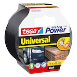 thumbnail of tesa® 56348-00001-05 Gewebeklebeband extra Power® Universal, 10 m x 50 mm, schwarz