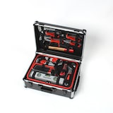 thumbnail of Mephisto Premium XXL Werkzeugkoffer / Werkzeugtrolley 131-teilig mit Chrom- Vanadium Werkzeug mit Bitaufsatzadpter, Elektrikerschraubendreher uvm.