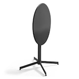 thumbnail of Tavolo rotondo da terrazza bistrot in acciaio antracite.