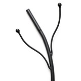 thumbnail of DanDiBo Wandgarderobe Schwarz Metall 2er Set Flora Garderobe Wand 93861 Garderobenhaken Flurgarderobe Kleiderhaken Hakenleiste