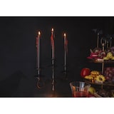 thumbnail of 3 Blutkerzen 20,4cm Wachs - blutende Kerzen Partydeko Halloween Party Kostümparty Gothic Vampire Spukhaus Tischdeko Spitzkerzen Stabkerzen Schwarz Rot