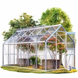 thumbnail of Gardebruk Aluminium Gewächshaus 7,2m² Treibhaus Garten Frühbeet