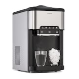 thumbnail of Aqueous Eiswürfelmaschine 3-in-1: Eiswürfel, Wasserspender: heiß & kalt 20 kg/24h Silber
