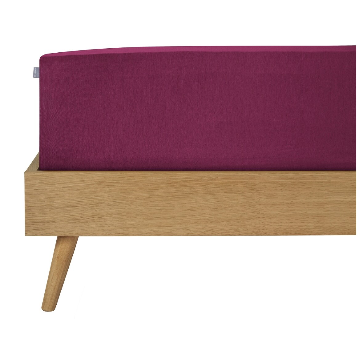 Schiesser Spannbettlaken Jessi - Edeljersey - 100 x 200 cm - Beere
