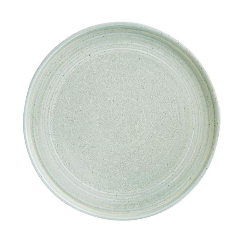 Olympia Cavolo plat rond bord zacht groen 27cm