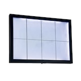 thumbnail of Securit® Expositor de Menu LED A4 "Black Star XXL" - Aço preto lacado - 8 faces