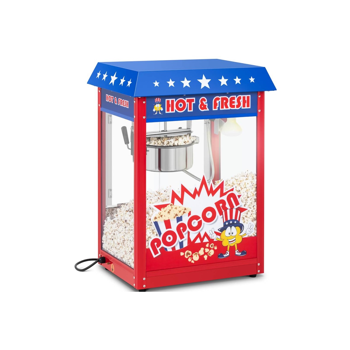 Royal Catering - Popcornmachine - Amerikaans ontwerp