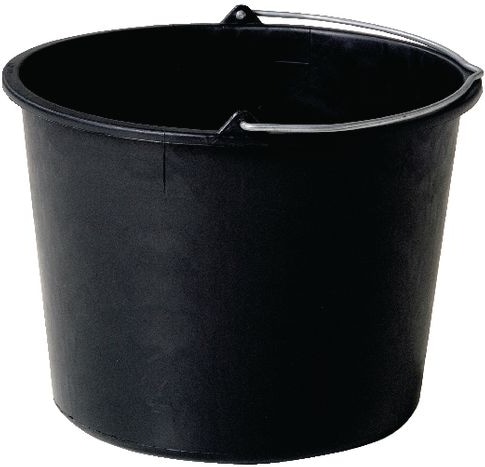 BETRA Eimer 12 Liter Schwarz