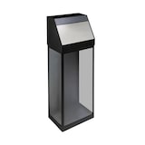 thumbnail of Medial international gettacarte  in metallo e plastica con sportello a spinta 330x240x930 litri 50 trasparente