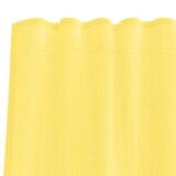 thumbnail of vidaXL Gordijnen voile met roedezakken 2 st geel